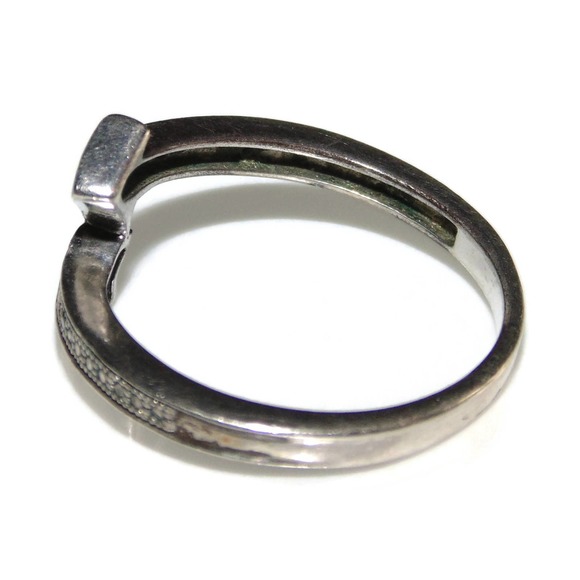 925 Vintage Estate Boho Sterling Silver Wrap Arrow US Size 7 or 8 Southwestern - Picture 2 of 4